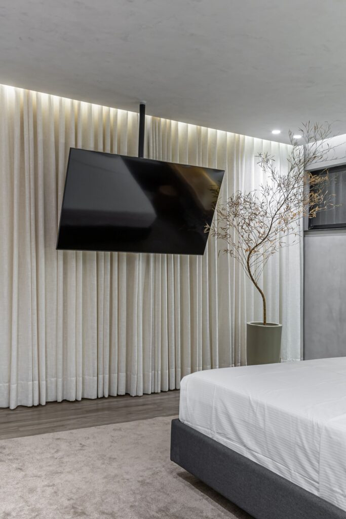 projeto de interiores para uma suíte em contagem, mg