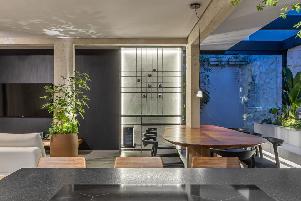 projeto de interiores para um espaço gourmet em contagem, mg