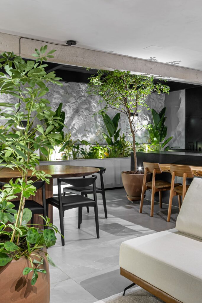 projeto de interiores para um espaço gourmet em contagem, mg