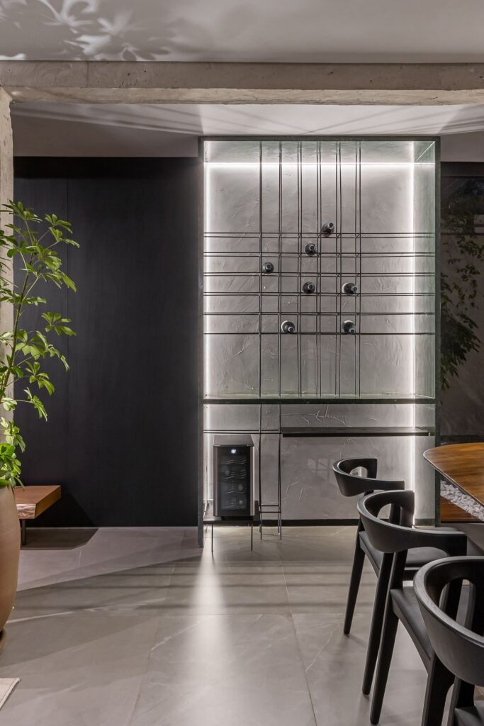 projeto de interiores para um espaço gourmet em contagem, mg