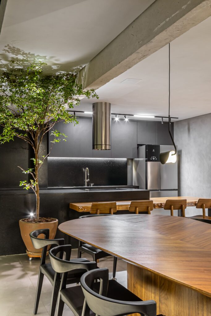 projeto de interiores para um espaço gourmet em contagem, mg