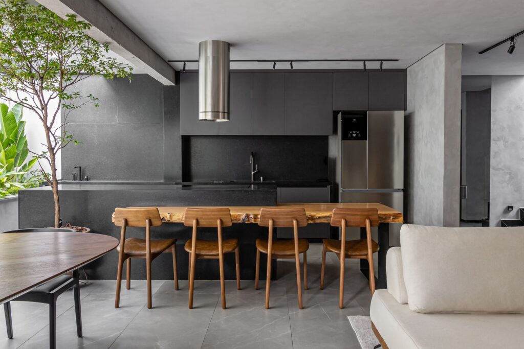 projeto de interiores para uma cozinha em contagem, mg
