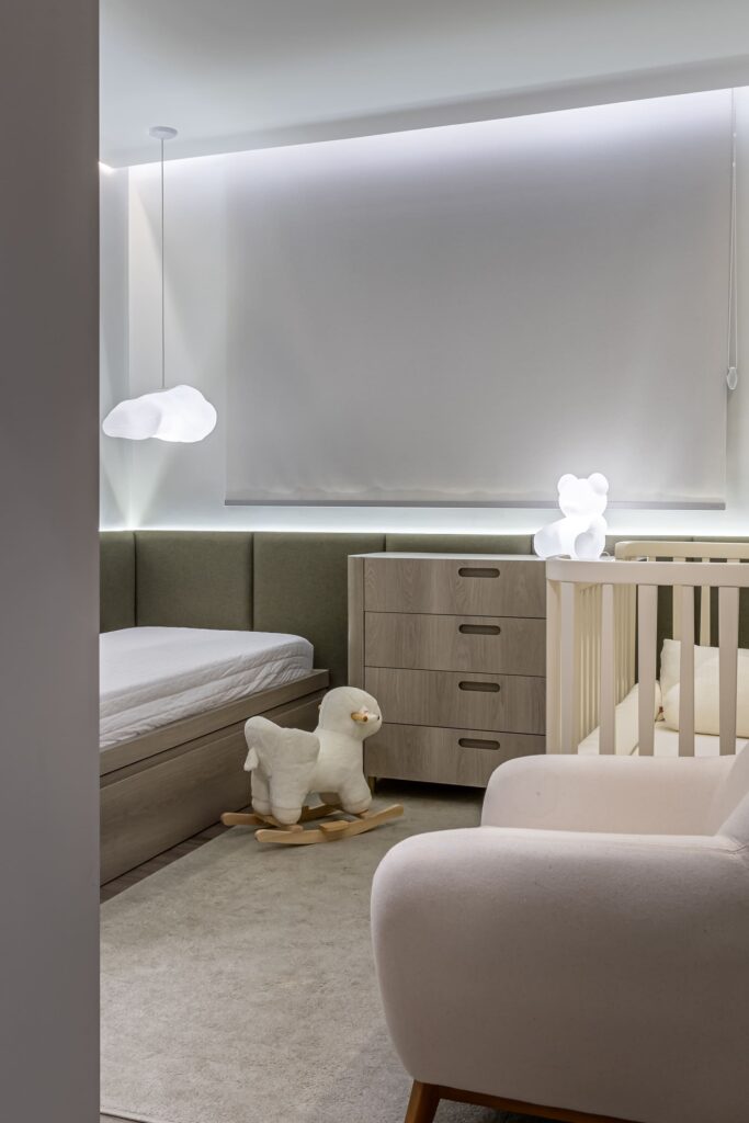 projeto de interiores para um quarto de bebê em contagem, mg